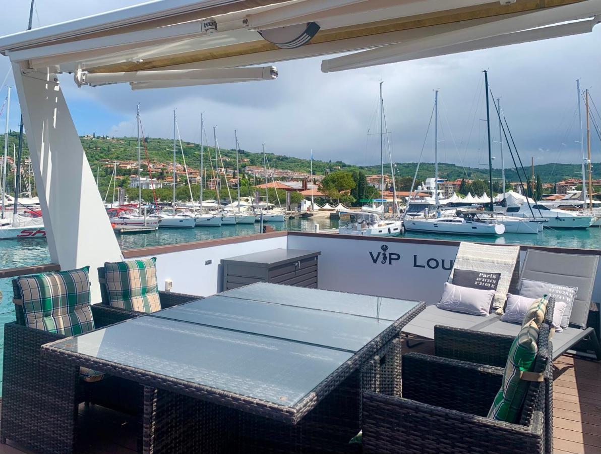 Bellavista Houseboat Apartment Portorose 外观 照片